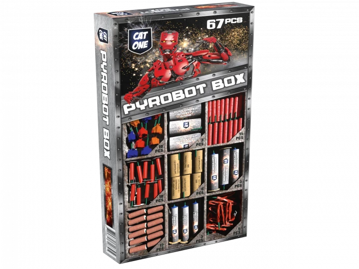 Imaginea produsului PYROBOT BOX 67 PCS